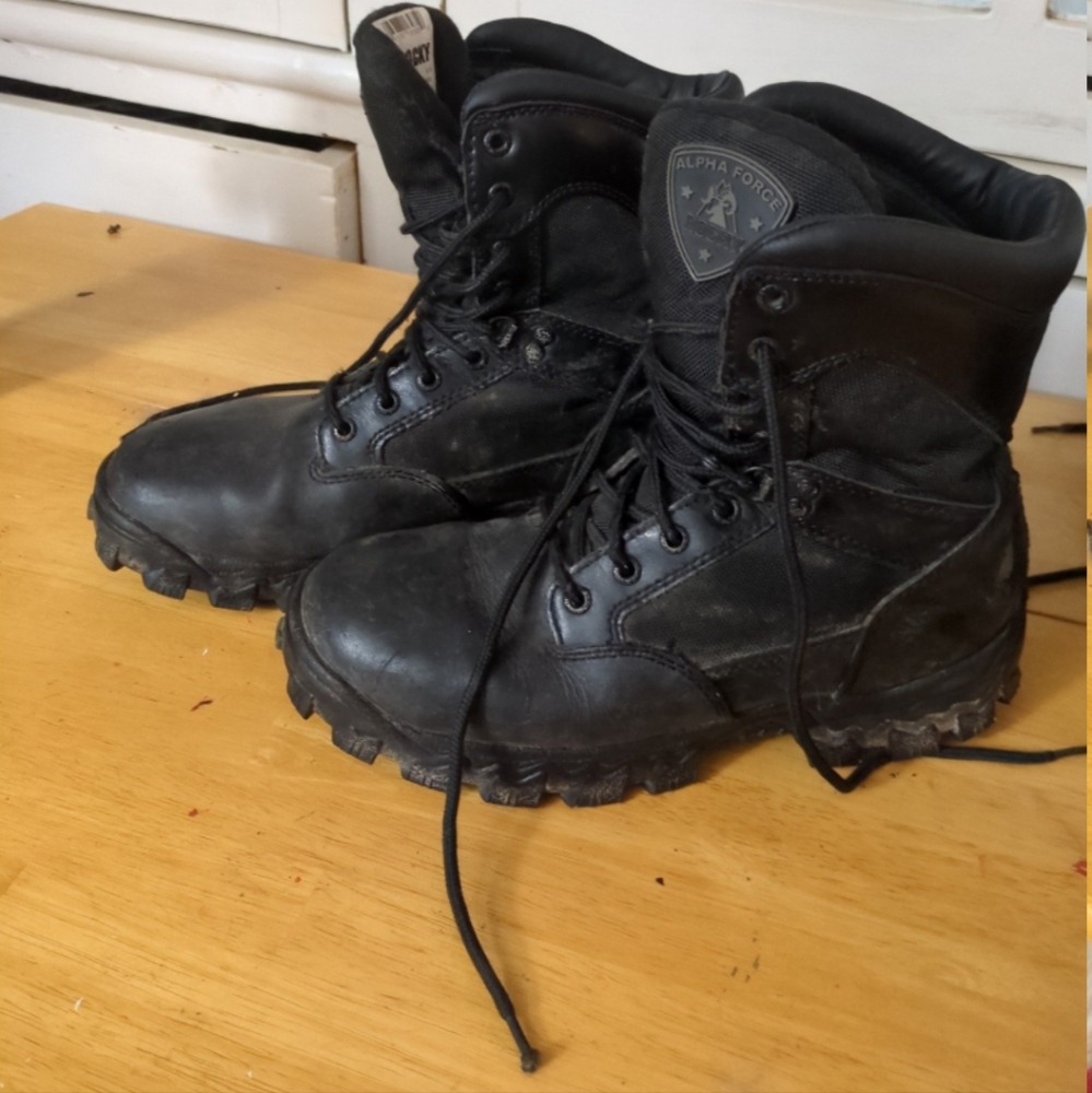Alpha force rocky boots men's size 7.5W